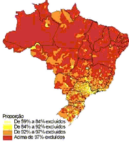 MAPA DE EXCLUSÃO DIGITAL