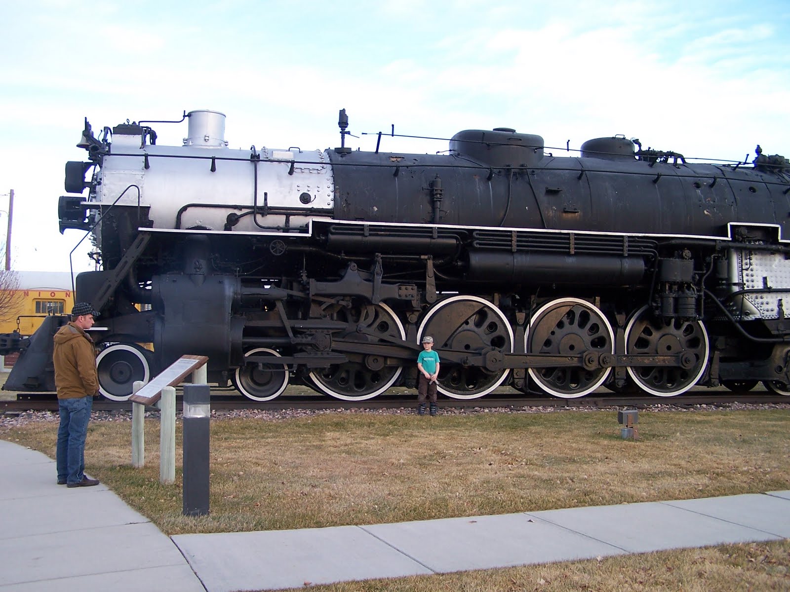 The Casper Cousins Giant Train in Douglas Wyoming