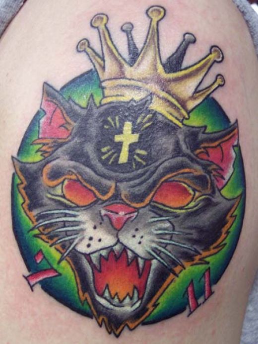 Cat King Tattoos Is Cool