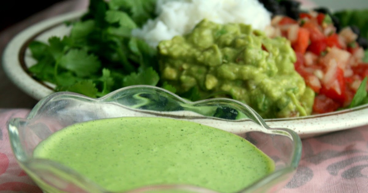 Simply Healthful Recipes Close Second, Cafe Rio House Dressing