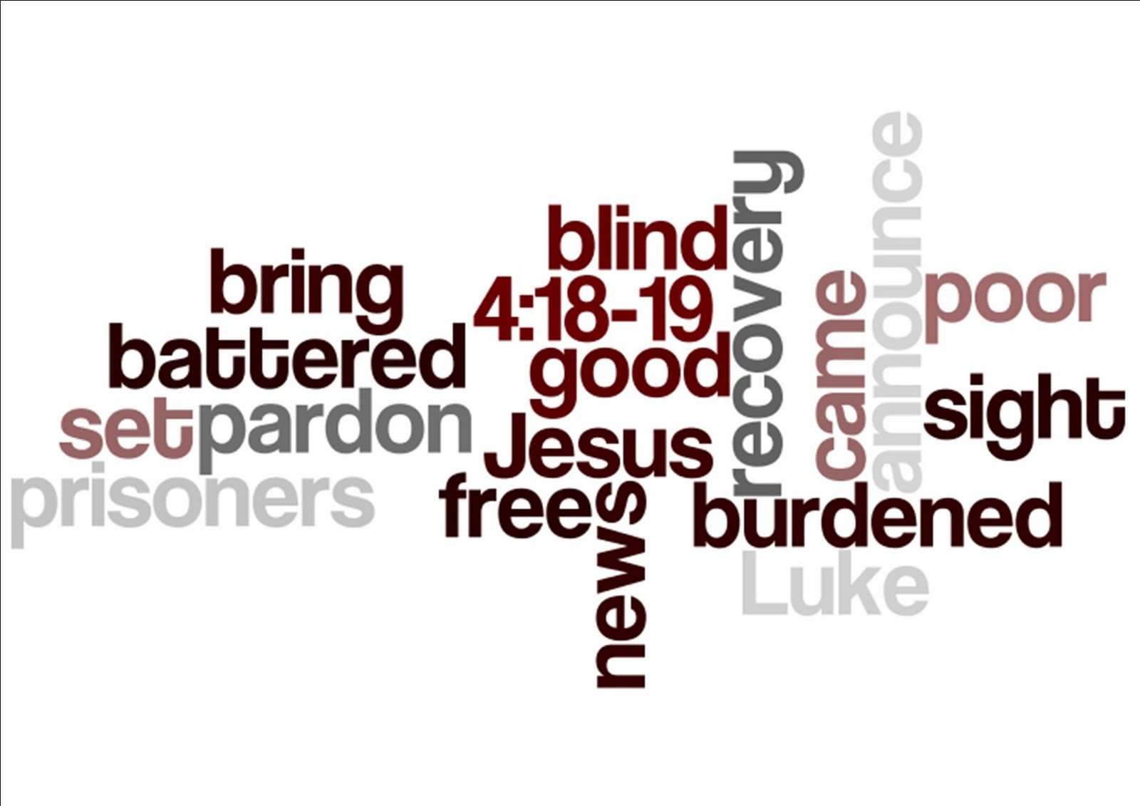 Luke 4 18