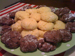 Lemon & Devil's Food Cake Cookies