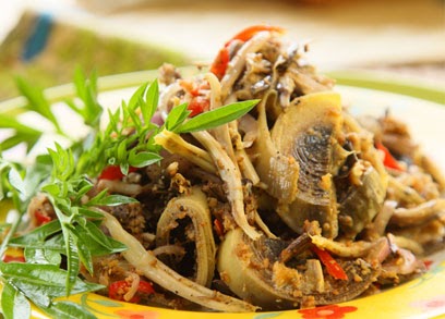 Resepi Turun  Temurun Kerabu Jantung Pisang