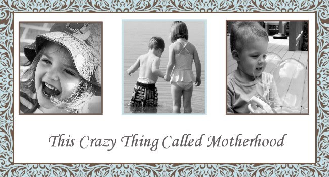 This crazy thing called motherhood