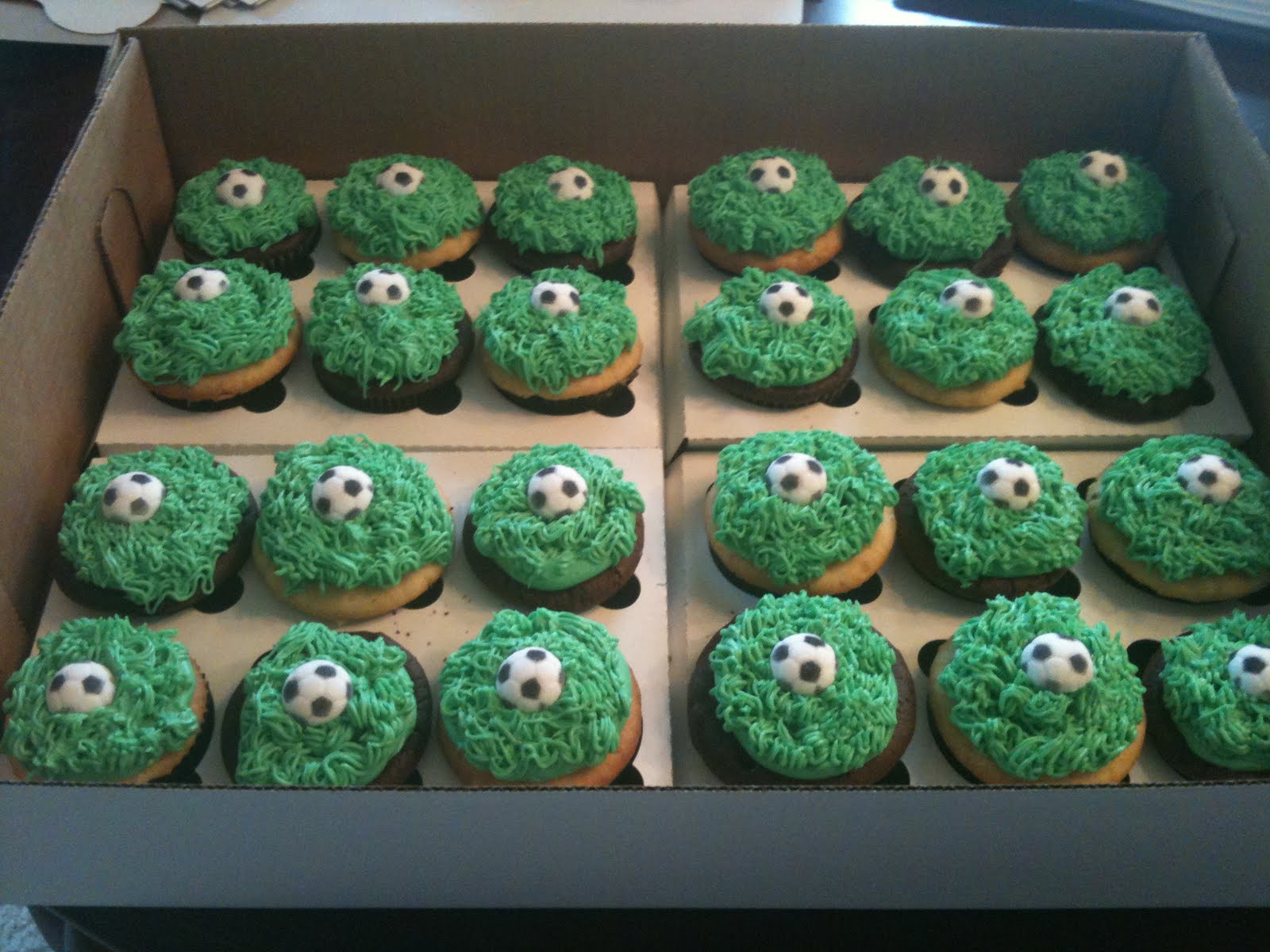 Cakes by Joanna Soccer Cupcakes