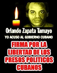 Firmas para la libertad de los presos politicos cubanos