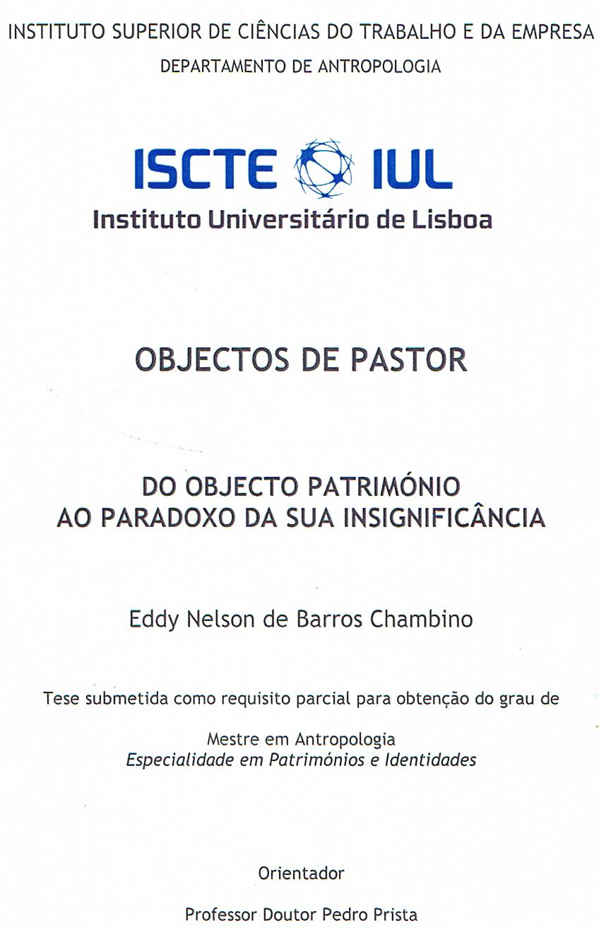 Tese de mestrado fisica