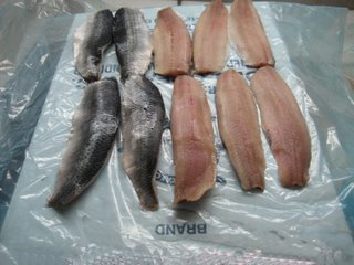 Atlantic Herring (fillets) 4-6 count/kg