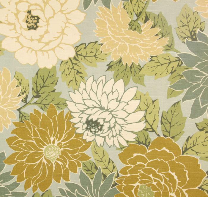 Vintage Flower Fabric Robert Allen