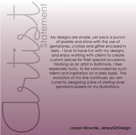 graphic design artist statement
