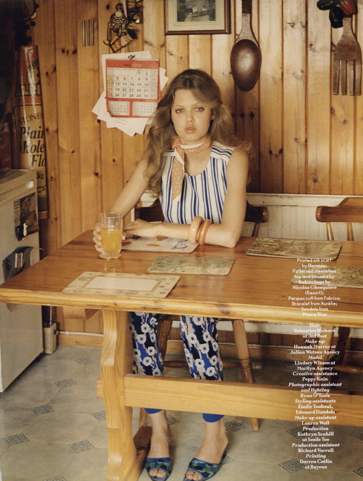 Lindsey Wixson in AnOther Magazine F/W 2010