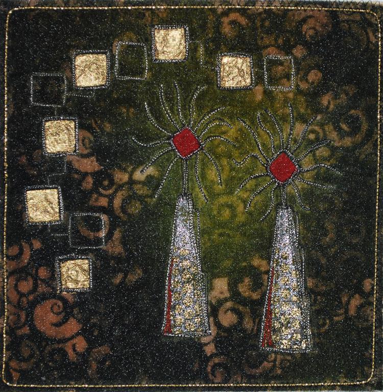 What am I making? Mixed Media Art Quilt