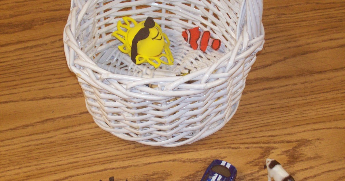 Learning and Teaching With Preschoolers Rhyming Basket