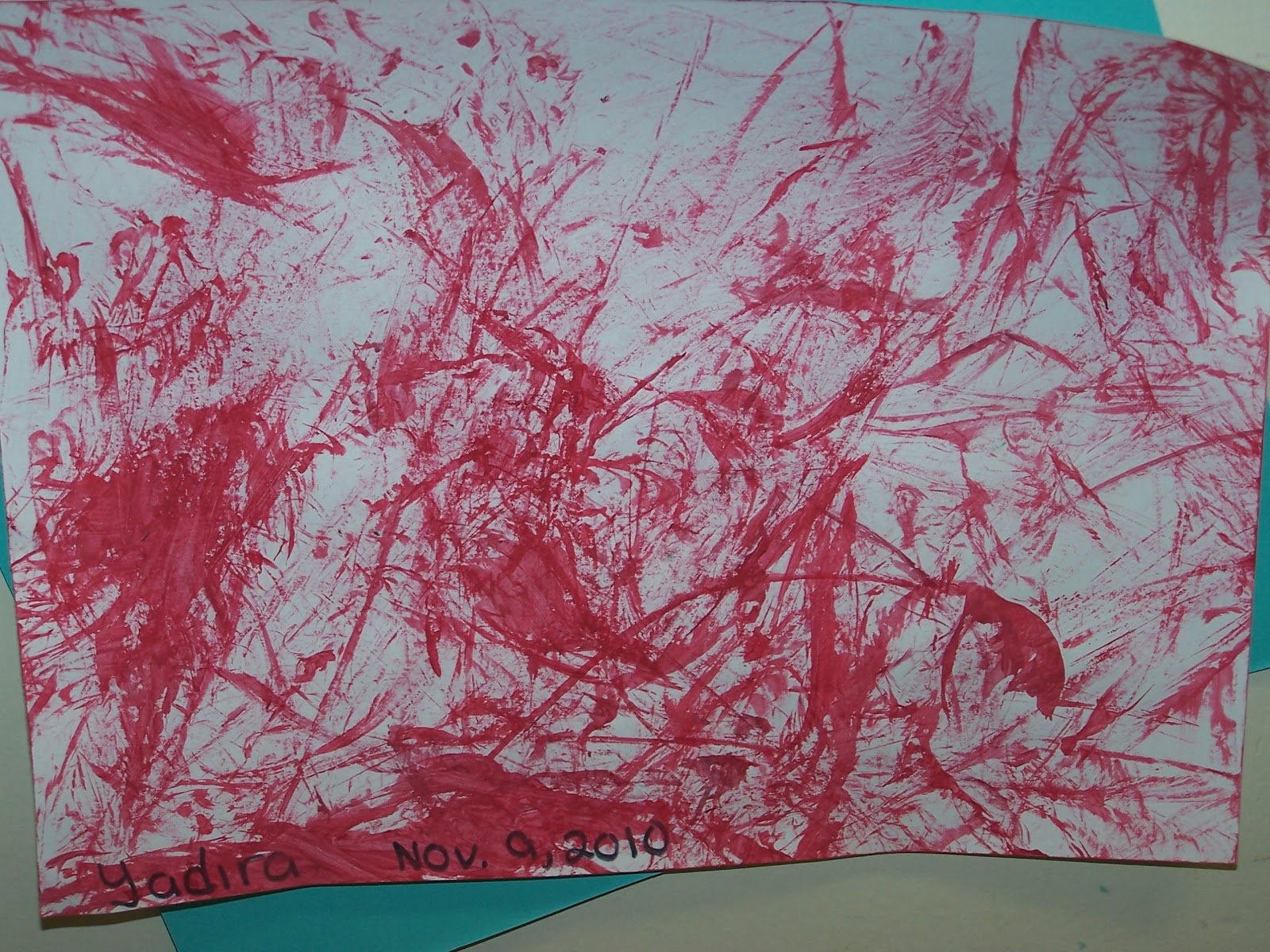 Learning and Teaching With Preschoolers Painting with Feathers