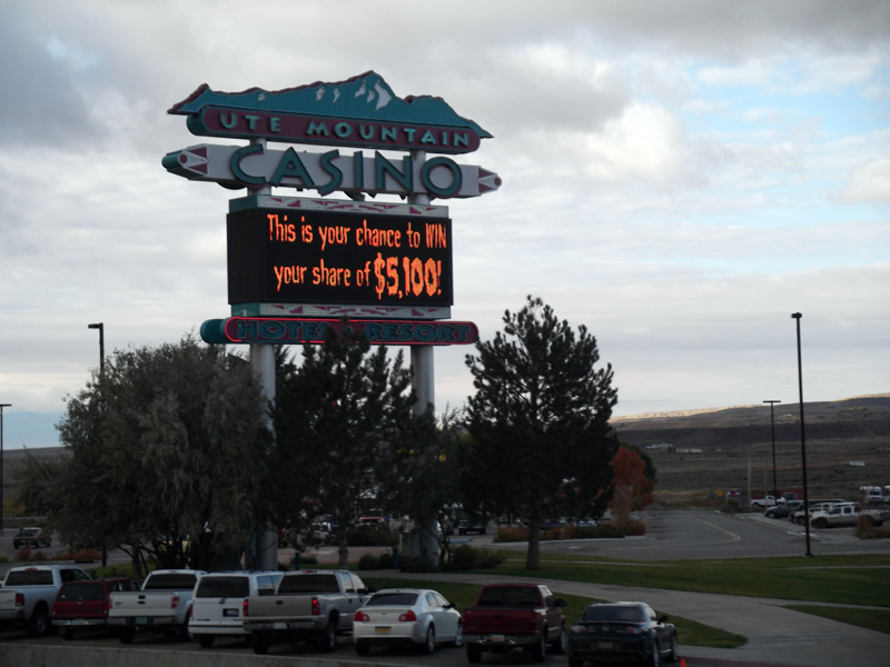 The Next Road Route 66 is alive and well at Towaoc Colorado October 22