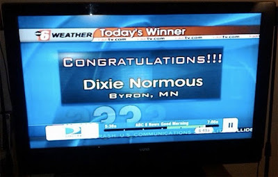 Congratulations Dixie Normous