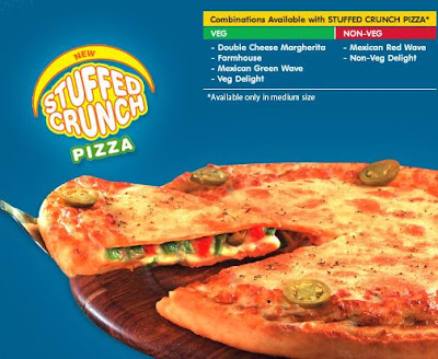 Domino's Stuffed Cruch Pizza