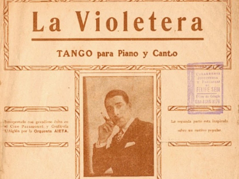 Partituras de Tango LA VIOLETERA
