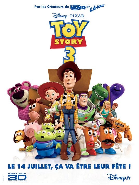 Visiozone #3 Toy Story 3 Toy+Story+3+French+Poster