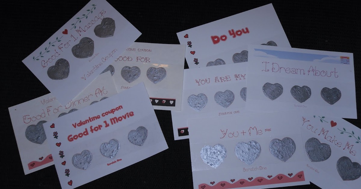 Let Me Count the Ways Scratch and Win Valentines