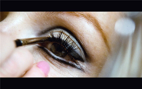 makeup 1960s. 1960s eye makeup in A Single