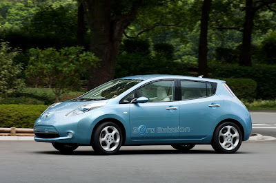 Smart Nissan Electric Car for middle class family