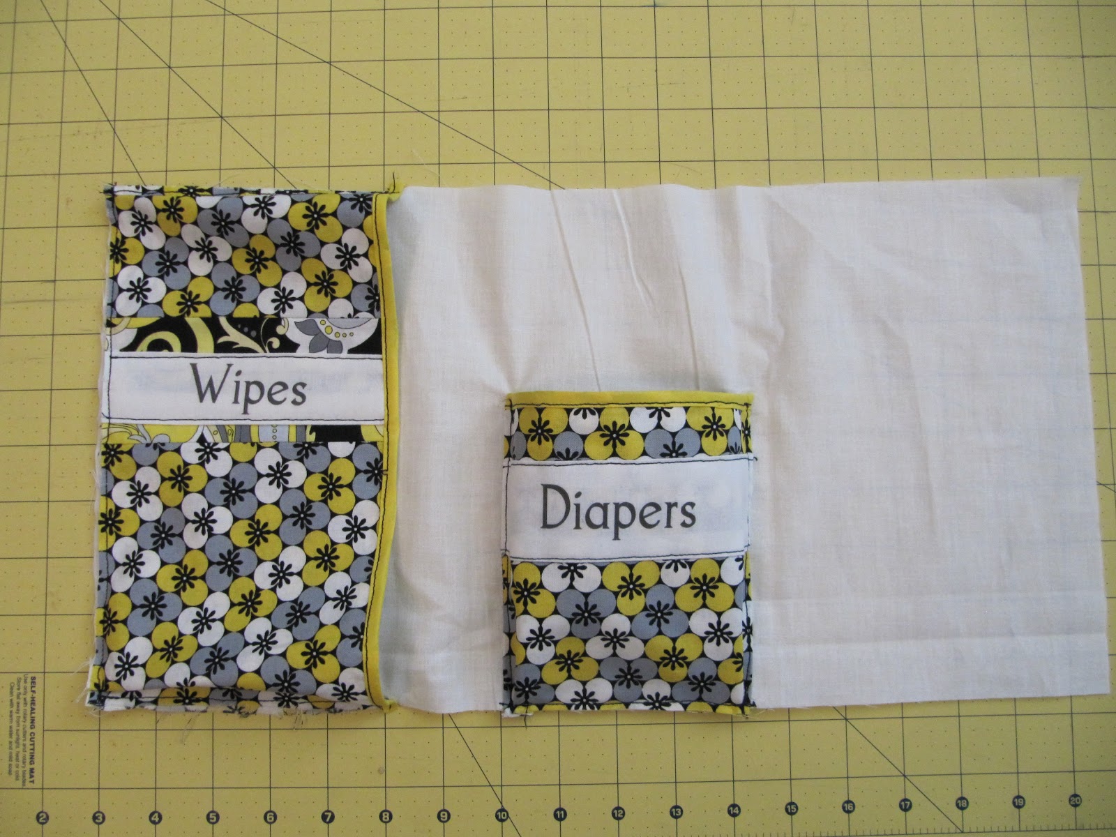 Feeling Crafty! Diaper Clutch Tutorial