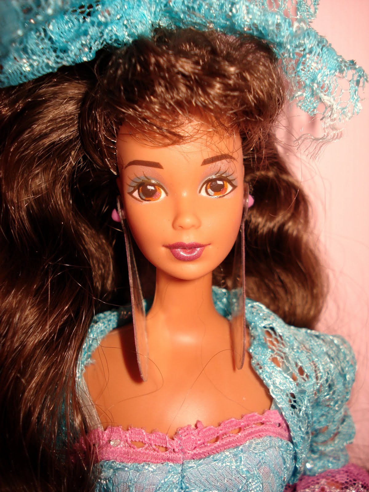 Barbie's Steffie Face Dolls 1990 Lights and Lace Teresa