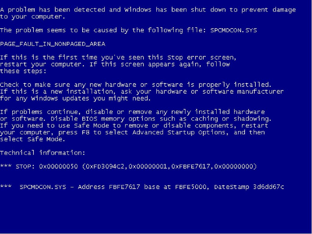 Pantalla azul al instalar windows XP Pantalla azul al instalar windows XP