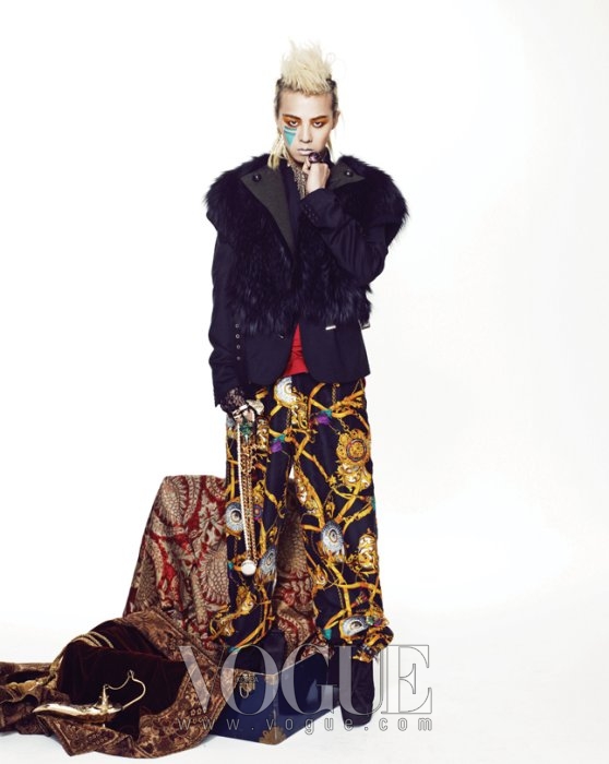 The Best Photoshoots in Kpop Industry: G-Dragon for Vogue