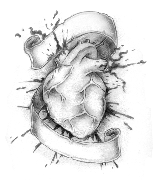 Heart drawing tattoo Published by STD at 900 AM Share on Facebook