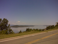 View as we biked through Kamouraska