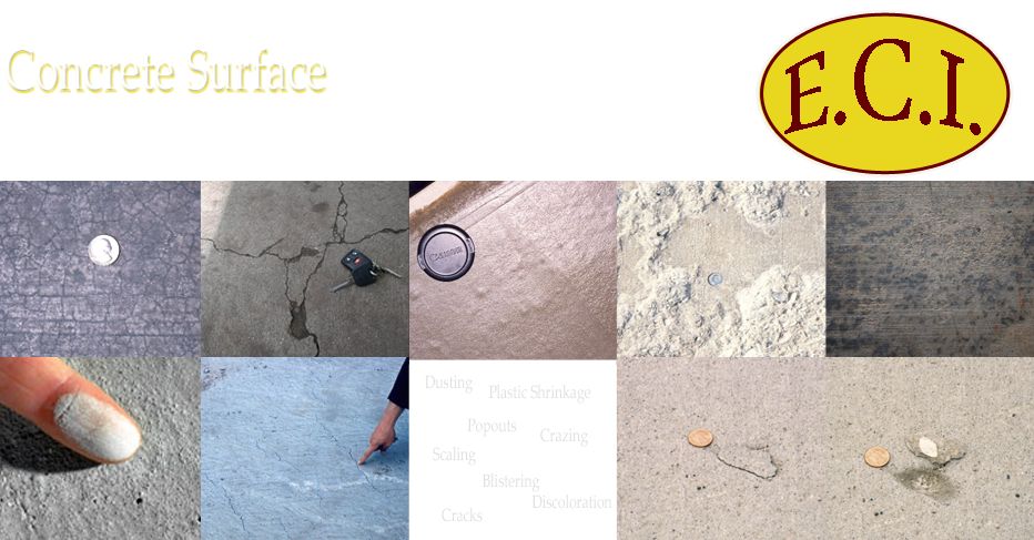 ECI-Concrete Surface Problems & Causes
