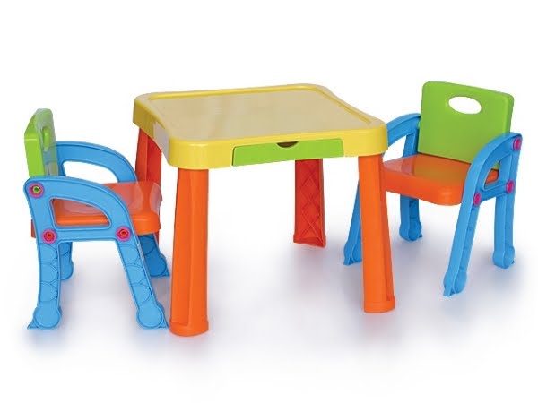 my first table and chairs