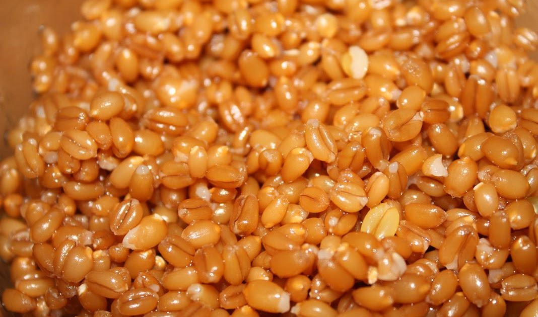 Vegan Epicurean Pressure Cooked Wheat Berries