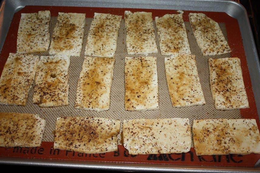 Vegan Epicurean Baked Tofu Bacon Substitute