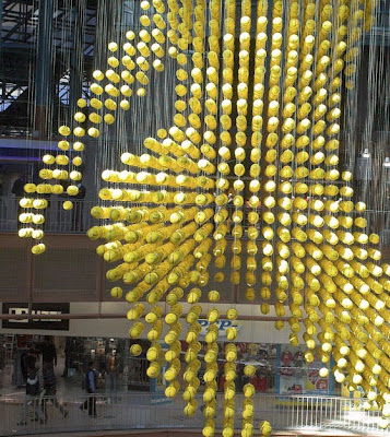 Picture 5 Nike Ballman Made of 3000 Soccer Balls For World Cup