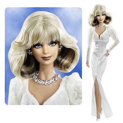 Krystal Carrington doll Mattel Taps Into Sexy Classic TV Icons For 5 Soon To Be Released Barbie Dolls.