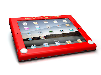etch a sketch ipad1 The Official Etch A Sketch iPad Case From Headcase.