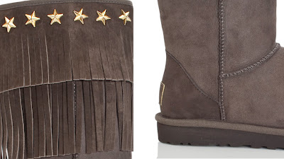 sora details Jimmy Choo Capsule Collection For UGG. Some Cozy Couture Kickass Boots.