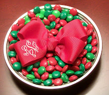 Monogrammed Hair Bows