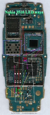 Nokia 3510 LED Repair Solution