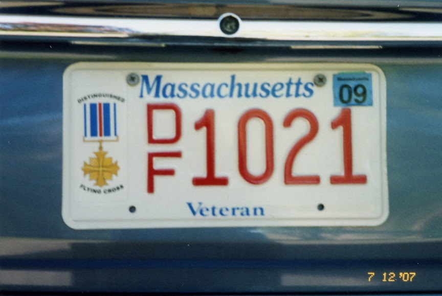 Remembering World War Two Airmen Special Veterans' License Plates