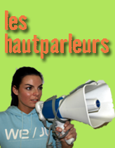 les hautparleurs