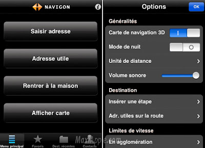 GPS iPhone Gratuit : Navigon MobileNavigator France Lite navigon lite iphone 2 GPS iPhone Gratuit : Navigon MobileNavigator France Lite