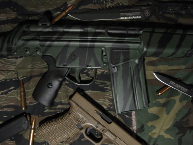 Tiger Strip Cetme Rifle
