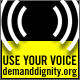 Voice Ambassador of Amnesty International