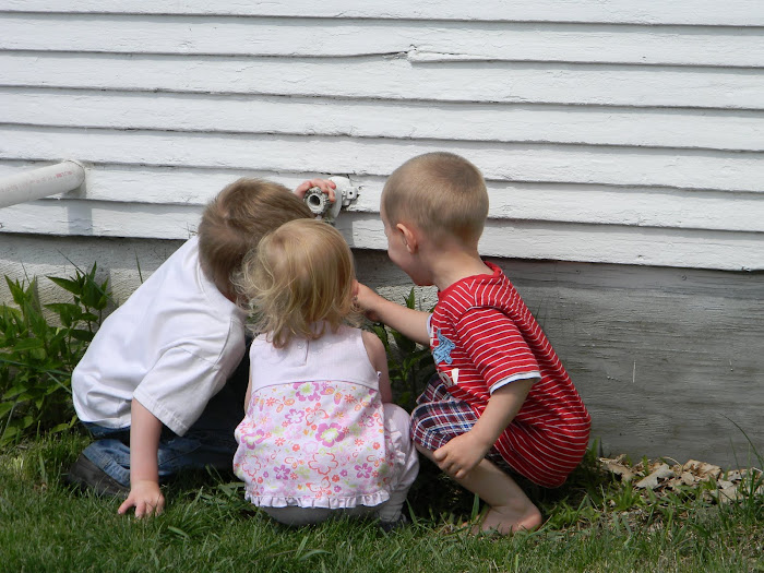 Kids enjoying Spring