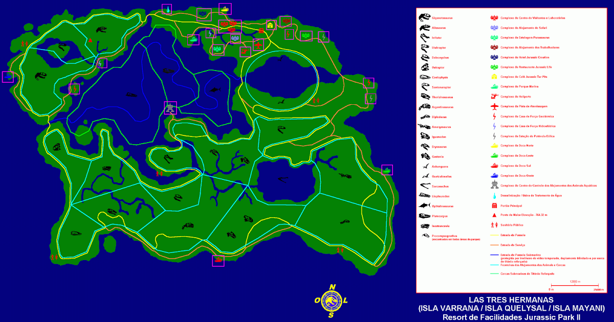 Jurassic Park Mania: Las Tres Hermanas