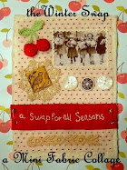 Mini Fabric Collage Swap